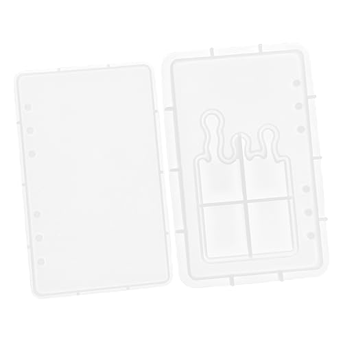 Angoily 1Satz Silikon Bastelform für Epoxidharz Teiliges für Notizbuchhüllen DIY Silikonformen für Bastelprojekte Vielseitig Einsetzbar und Einfach zu Handhaben Angoily 1Satz Silikon Bastelform für Epoxidharz Teiliges für Notizbuchhüllen DIY Silikonformen für Bastelprojekte Vielseitig Einsetzbar und Einfach zu Handhaben von Angoily