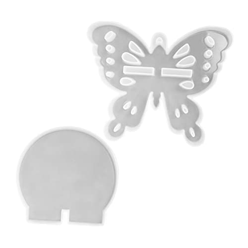 Angoily 1Satz Silikon Gießformen Für DIY Schmetterlingsregal Hochwertige Epoxidharzform Für Handwerksprojekte Und Langlebig Für Dekorationen Angoily 1Satz Silikon Gießformen Für DIY Schmetterlingsregal Hochwertige Epoxidharzform Für Handwerksprojekte Und Langlebig Für Dekorationen von Angoily
