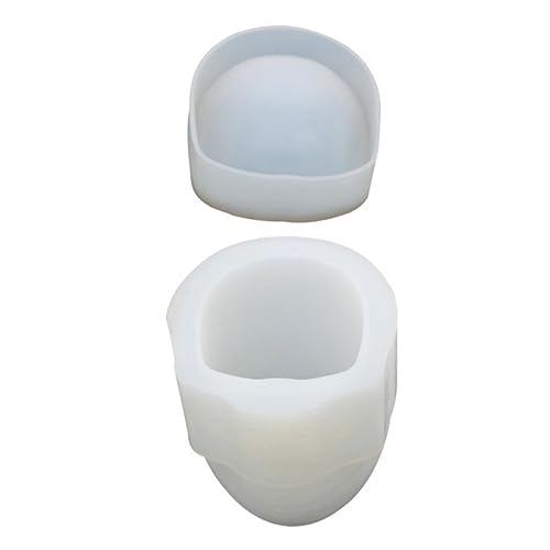 Angoily 1Satz Silikonform für DIY Handwerksprojekte Schädel Aufbewahrungsbox Gießform Wiederverwendbare Silikonform für Resinarbeiten und Bastelideen Langlebig und Leicht Angoily 1Satz Silikonform für DIY Handwerksprojekte Schädel Aufbewahrungsbox Gießform Wiederverwendbare Silikonform für Resinarbeiten und Bastelideen Langlebig und Leicht von Angoily