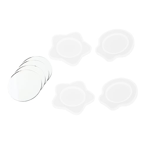 Angoily 1Satz Teiliges Silikonformen für Spiegelherstellung DIY Kristall Epoxidharz Gießformen Handgemachte Formen für Projekte und Bastelarbeiten von Angoily