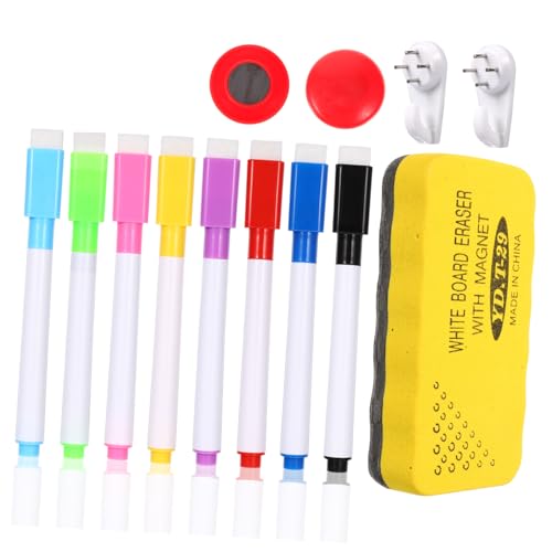 Angoily 1Satz Whiteboard Zubehör Stifte Magnet Pins Haken Radiergummi Magnetisch und Vielseitig Einsetzbar für Büro Schule und Zuhause für Kreative Planungen Angoily 1Satz Whiteboard Zubehör Stifte Magnet Pins Haken Radiergummi Magnetisch und Vielseitig Einsetzbar für Büro Schule und Zuhause für Kreative Planungen von Angoily
