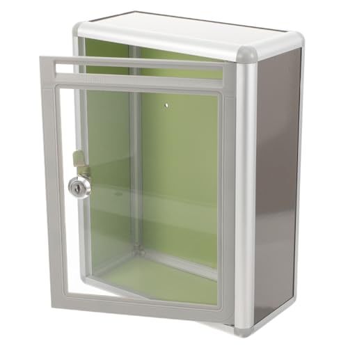 Angoily 1Stück Acryl Briefkasten Vorschlagsbox Wandmontage Transparent Kleine für Büro und Zuhause für Briefe Dokumente und Zeitschriften Installieren Kreative Angoily 1Stück Acryl Briefkasten Vorschlagsbox Wandmontage Transparent Kleine für Büro und Zuhause für Briefe Dokumente und Zeitschriften Installieren Kreative von Angoily