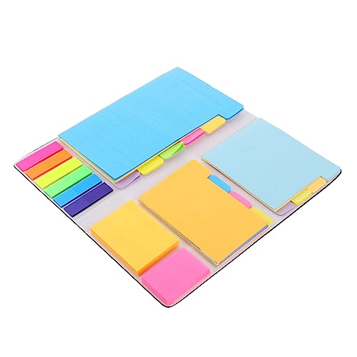 Angoily 1Stück Kombinationsnotizblock Kreative Haftnotizen für Büro und Alltag mit Schwarzem Cover für Erinnerungen Seitenmarkierungen und Notizen Angoily 1Stück Kombinationsnotizblock Kreative Haftnotizen für Büro und Alltag mit Schwarzem Cover für Erinnerungen Seitenmarkierungen und Notizen von Angoily