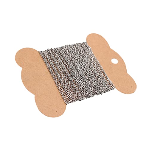 Angoily 1Stück Schmuckkette DIY Halskette Zubehör Hochwertigem Glänzend und Langlebig für Schmuckherstellung und Handwerksprojekte Einfach Angoily 1Stück Schmuckkette DIY Halskette Zubehör Hochwertigem Glänzend und Langlebig für Schmuckherstellung und Handwerksprojekte Einfach von Angoily