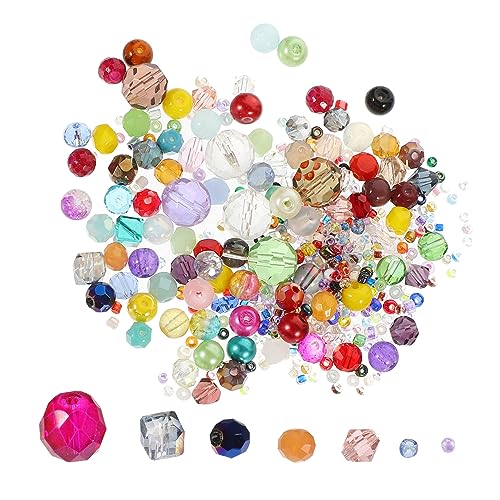 Angoily 1Tasche DIY Glasperlen Für Schmuckherstellung Abstandsperlen Verschiedenen Farben Für Armbänder Und Halsketten Langlebig Und Glatt von Angoily