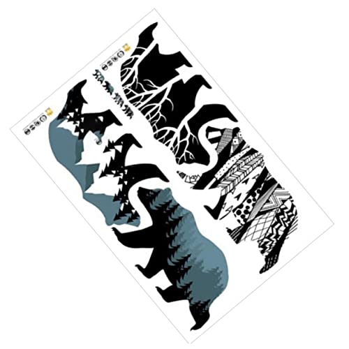 Angoily 2 Blätter Wandtattoo Eisbär Wohnzimmer Vinyl Abziehen Und Aufkleben Bergdschungel-wandaufkleber Wald Wandtattoos Wandtattoo Abnehmbar Wand Haften Tier Pvc Büro Fenster Angoily 2 Blätter Wandtattoo Eisbär Wohnzimmer Vinyl Abziehen Und Aufkleben Bergdschungel-wandaufkleber Wald Wandtattoos Wandtattoo Abnehmbar Wand Haften Tier Pvc Büro Fenster von Angoily