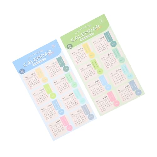 Angoily 2 Blatt Kalender-aufkleber Ablösbare Monatsplaner-tabs Farbcodierte Haftnotizen Klare Monats Wochenlabels Selbstklebende Terminplaner-sticker für Notizbücher und Tagebücher Angoily 2 Blatt Kalender-aufkleber Ablösbare Monatsplaner-tabs Farbcodierte Haftnotizen Klare Monats Wochenlabels Selbstklebende Terminplaner-sticker für Notizbücher und Tagebücher von Angoily