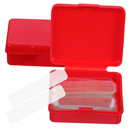 Angoily 2 Boxen Doppelseitiges Klebeband Extra Stark Ablösbar Boxen mit Streifen für Couplet Befestigung Wand Glas Kunststoff Leicht Zuschneidbar Vielseitig für Haushalt und Büro von Angoily