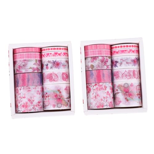 Angoily 2 Boxen Washi Tape Dekoratives Klebeband für Scrapbooking und Handlettering Hochwertiges Stilvolles Design für und Projekte Angoily 2 Boxen Washi Tape Dekoratives Klebeband für Scrapbooking und Handlettering Hochwertiges Stilvolles Design für und Projekte von Angoily