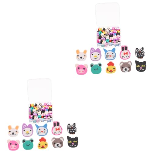 Angoily 2 Boxen Weicher Keramik -perlenschmuck Party Miniatur Charms Für Die Herstellung Von Armbändern Reiz Perlen Für Schmuckhersteller Perlen Zur Schmuckherstellung Polymer-ton Angoily 2 Boxen Weicher Keramik -perlenschmuck Party Miniatur Charms Für Die Herstellung Von Armbändern Reiz Perlen Für Schmuckhersteller Perlen Zur Schmuckherstellung Polymer-ton von Angoily