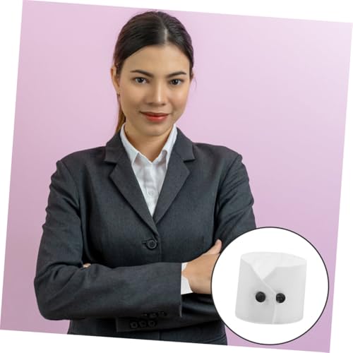 Angoily 2 Paare Damen Spitzenarmbänder Weiß Abnehmbare Dekorative Handgelenkmanschetten für Hemd und Kostüm Stilvolle Fake Ärmel Verzierung für Besondere Anlässe von Angoily