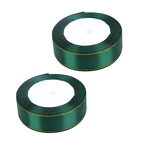 Angoily 2 Rolle 22 Geschenkverpackungsband einladen Partyzubehör Partydekorationen Seide einzel Romantik Band zum Verpacken Basteln Geschenkstreifen Geschenkbänder ein Verpackungsband Grün Angoily 2 Rolle 22 Geschenkverpackungsband einladen Partyzubehör Partydekorationen Seide einzel Romantik Band zum Verpacken Basteln Geschenkstreifen Geschenkbänder ein Verpackungsband Grün von Angoily