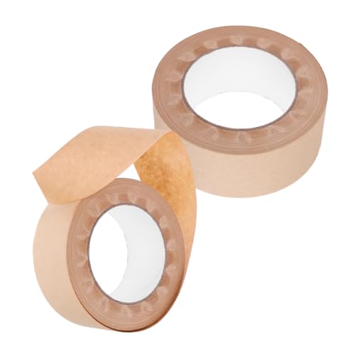 Angoily 2 Rollen Aquarell-Malband Doppelgesichtsband Bilderrahmen Klebeband selbstklebend künstler befestigung Tragen Sie ein Widerstandsband Kartonband für den Haushalt Papier Light Brown Angoily 2 Rollen Aquarell-Malband Doppelgesichtsband Bilderrahmen Klebeband selbstklebend künstler befestigung Tragen Sie ein Widerstandsband Kartonband für den Haushalt Papier Light Brown von Angoily