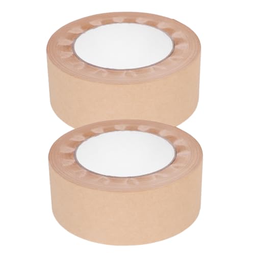 Angoily 2 Rollen Aquarell-Malband künstler rahmen Einfach anzuwendendes Malerband Wasserfarbe Doppelgesichtsband Paketband Klebeband versiegeln Paketklebeband aus Karton Papier Light Brown Angoily 2 Rollen Aquarell-Malband künstler rahmen Einfach anzuwendendes Malerband Wasserfarbe Doppelgesichtsband Paketband Klebeband versiegeln Paketklebeband aus Karton Papier Light Brown von Angoily