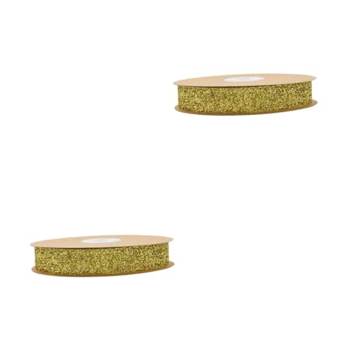 Angoily 2 Rollen Breites Flocking Band Dekoratives Geschenkband für Hochzeiten Partys und Diy Projekte Lange Samtschleife für Bastelarbeiten Angoily 2 Rollen Breites Flocking Band Dekoratives Geschenkband für Hochzeiten Partys und Diy Projekte Lange Samtschleife für Bastelarbeiten von Angoily