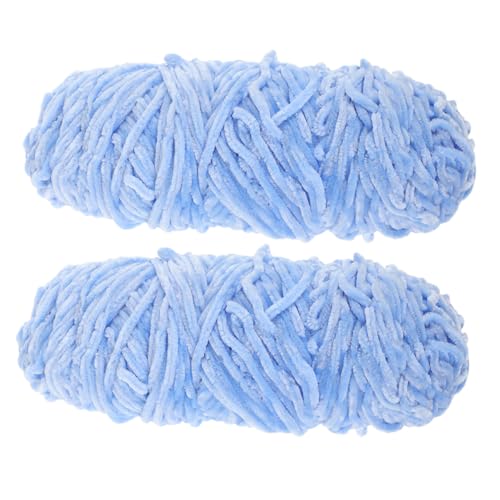 Angoily 2 Rollen Bulky Chenille Garn für DIY Strickprojekte Weiches und Dickes Garn für Häkeln und Stricken für Sweater und Schals Strapazierfähiges Polyester Angoily 2 Rollen Bulky Chenille Garn für DIY Strickprojekte Weiches und Dickes Garn für Häkeln und Stricken für Sweater und Schals Strapazierfähiges Polyester von Angoily