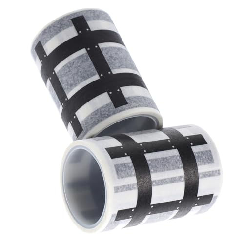 Angoily 2 Rollen DIY Verkehrsstraßen Klebeband Abziehbar Selbstklebend für Spielzeugauto Flexible Bahnaufkleber zum Kreativen Basteln und Gestalten Angoily 2 Rollen DIY Verkehrsstraßen Klebeband Abziehbar Selbstklebend für Spielzeugauto Flexible Bahnaufkleber zum Kreativen Basteln und Gestalten von Angoily