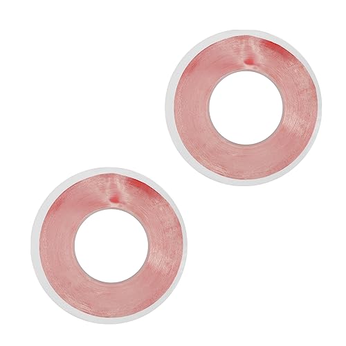 Angoily 2 Rollen Doppelseitiges Hochtemperatur Klebeband Pet Klebeband Starker Halt Transparent Ablösbar für Handwerksprojekte und Diy Anwendungen von Angoily