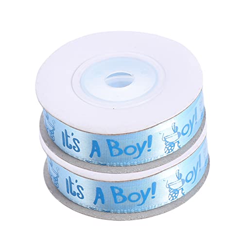 Angoily 2 Rollen Geburtstagsdeko Satinband Gedrucktes Geschenkband für Babyparty Stilvolles Dekorationsband Erste Geburtstagsfeiern und Besondere Anlässe Angoily 2 Rollen Geburtstagsdeko Satinband Gedrucktes Geschenkband für Babyparty Stilvolles Dekorationsband Erste Geburtstagsfeiern und Besondere Anlässe von Angoily