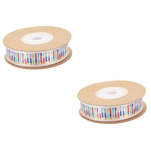 Angoily 2 Rollen Geschenkband für DIY Bowknoten Dekorationsband für Geschenkverpackungen Geburtstagsgeschenke und Bastelprojekte Angoily 2 Rollen Geschenkband für DIY Bowknoten Dekorationsband für Geschenkverpackungen Geburtstagsgeschenke und Bastelprojekte von Angoily