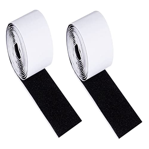 Angoily 2 Rollen Gitarren Pedal Klettband Selbstklebend Stark Haftend Für Gitarren Effector Fixierung Praktisch Sicher von Angoily