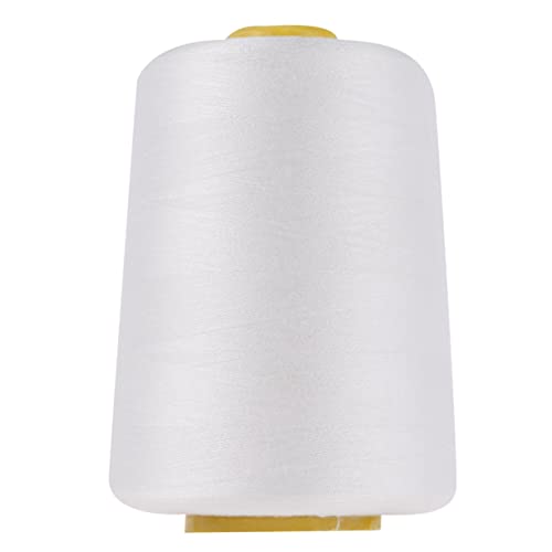 Angoily 2 Rollen Hochgeschwindigkeits-polyesterfaden Nähen Quilten Maschine Stoff Polyester-nähgarn Nähgarn Für Hosen Nähgarn Für Kleidung Weiß Angoily 2 Rollen Hochgeschwindigkeits-polyesterfaden Nähen Quilten Maschine Stoff Polyester-nähgarn Nähgarn Für Hosen Nähgarn Für Kleidung Weiß von Angoily