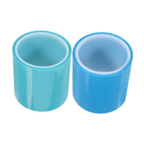Angoily 2 Rollen Hochtemperaturbeständiges Klebeband dünn Dienstprogramm Streifen Hobby Epoxidband Farbe Rahmenklebeband aus Harz Harzband zum Formen von Epoxidharz UV-Klebeband Band Masse von Angoily