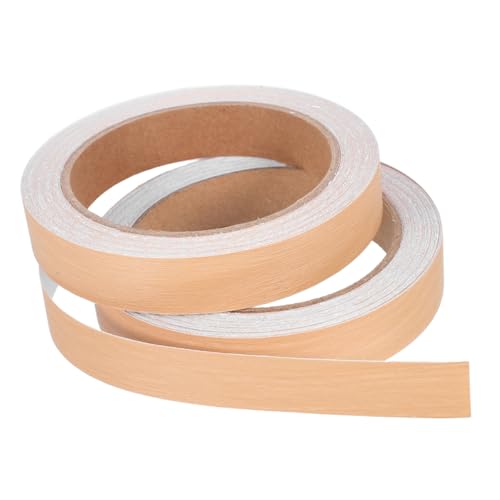 Angoily 2 Rollen Holzkörnchenstreifen Holzkantenschutz Kantenanleimstreifen Für Möbel Klebeband Mit Holzmaserung Möbelkantenklebeband Regalkantenverkleidung Holzfarbe Für Tische Beige Pvc Angoily 2 Rollen Holzkörnchenstreifen Holzkantenschutz Kantenanleimstreifen Für Möbel Klebeband Mit Holzmaserung Möbelkantenklebeband Regalkantenverkleidung Holzfarbe Für Tische Beige Pvc von Angoily