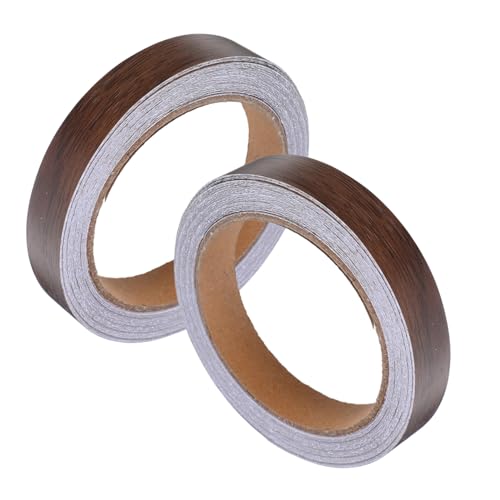 Angoily 2 Rollen Holzmaserung Reparaturband für Möbel Kantenprotektor für Schränke und Türen DIY Kantenverkleidung Breit Angoily 2 Rollen Holzmaserung Reparaturband für Möbel Kantenprotektor für Schränke und Türen DIY Kantenverkleidung Breit von Angoily