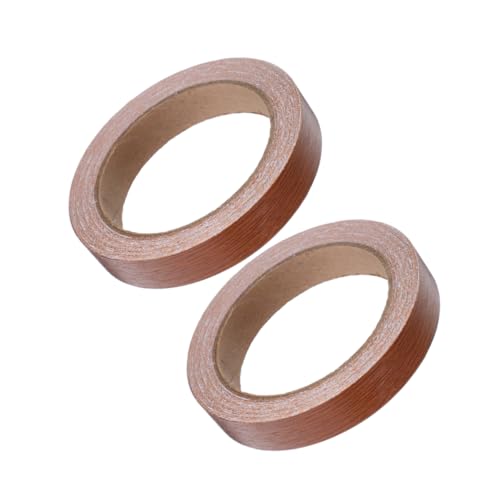 Angoily 2 Rollen Holzmaserungskantenstreifen Möbelkantenschutzstreifen Selbstklebendes Reparaturband Holzkantenbesatz DIY Reparaturband Holzkantenschutz Holzkantenschutzstreifen Angoily 2 Rollen Holzmaserungskantenstreifen Möbelkantenschutzstreifen Selbstklebendes Reparaturband Holzkantenbesatz DIY Reparaturband Holzkantenschutz Holzkantenschutzstreifen von Angoily