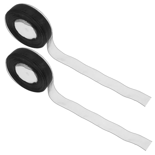 Angoily 2 Rollen Organza Geschenkband Transparentes Geschenkband für DIY Dekoration Party Hochzeit Weihnachten Vielseitig Einsetzbar für und Bastelprojekte von Angoily