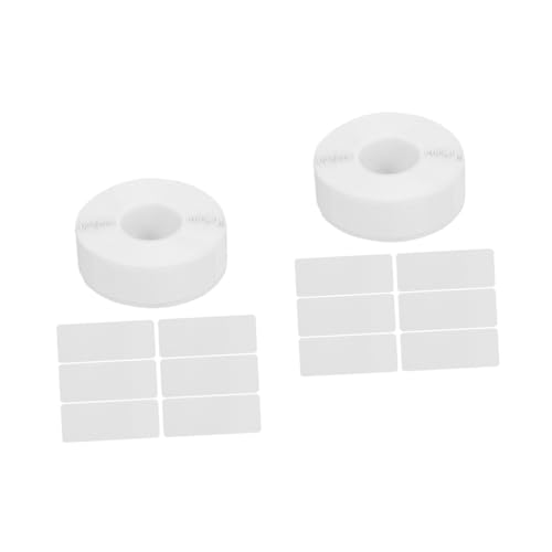 Angoily 2 Rollen Selbstklebende Etiketten für Diy Thermoetiketten für Druck für Büro Schule und Zuhause pro Vielseitig Einsetzbar von Angoily