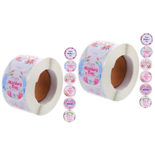 Angoily 2 Rollen Siegel etikett selbstklebende Mama-Aufkleber goldene Aufkleber Mütter Etiketten Muttertagsbezeichnungsaufkleber Muttertagsaufkleber -Label Kupferplattenaufkleber Angoily 2 Rollen Siegel etikett selbstklebende Mama-Aufkleber goldene Aufkleber Mütter Etiketten Muttertagsbezeichnungsaufkleber Muttertagsaufkleber -Label Kupferplattenaufkleber von Angoily
