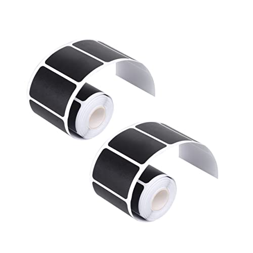 Angoily 2 Rollen Tafelschild Aufkleber für Flaschen und Gläser Schwarze Selbstklebende pro Beschriften von Marmeladengläsern und Gewürzgläsern Angoily 2 Rollen Tafelschild Aufkleber für Flaschen und Gläser Schwarze Selbstklebende pro Beschriften von Marmeladengläsern und Gewürzgläsern von Angoily