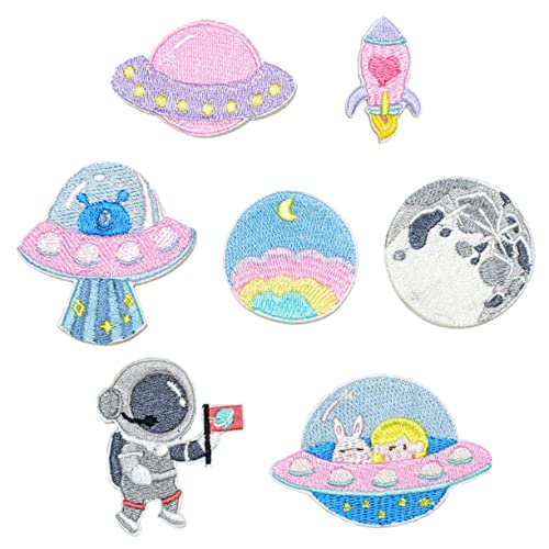Angoily 2 Sätze 8 Stück gestickte Aufnäher thematisiert Planet Hochzeit Platz Abschlussgeschenke Party Aufkleber DIY-Patch Patches Kleiderflicken Wäschdekoration Polyester Rosa Angoily 2 Sätze 8 Stück gestickte Aufnäher thematisiert Planet Hochzeit Platz Abschlussgeschenke Party Aufkleber DIY-Patch Patches Kleiderflicken Wäschdekoration Polyester Rosa von Angoily