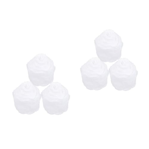 Angoily 2 Sätze Baumwoll Spitzenband Teiliges Bestickte Macrame Spitze Für Kleidung Dekoration Und Diy Handarbeiten Breit Vielseitig Einsetzbar Für Hochzeitskleider Hüte Und 3 Stück * 2 von Angoily