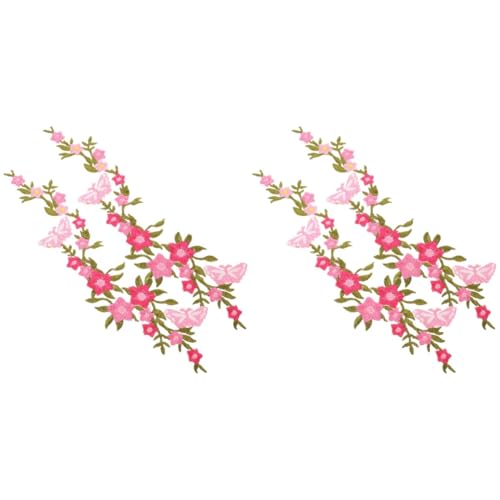 Angoily 2 Sätze Bestickte Blumen Patches Zum Aufbügeln Dekorative Stoffaufnäher Für Kleidung Hüte Taschen Leicht Detailreich Zum Verschönern Und Reparieren 2 Stück * 2 Angoily 2 Sätze Bestickte Blumen Patches Zum Aufbügeln Dekorative Stoffaufnäher Für Kleidung Hüte Taschen Leicht Detailreich Zum Verschönern Und Reparieren 2 Stück * 2 von Angoily