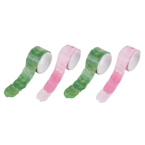 Angoily 2 Sätze Blumen Petal Washi Tape Dekoratives Klebeband Für Diy Scrapbooking Leicht Und Tragbar Für Handwerksprojekte Geschenktauglich Sichere Papiermaterialien 4 Rollen * 2 von Angoily