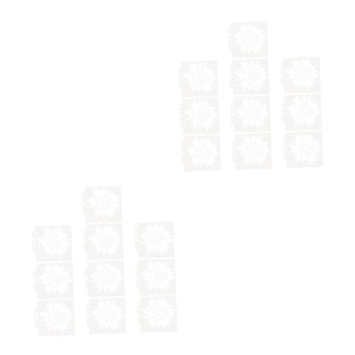 Angoily 2 Sätze Blumenschablonen Diy Malvorlagen Für Projekte Für Wände Und Möbel Wiederverwendbare Schablonen Für Kunstliebhaber 10 Stück * 2 von Angoily