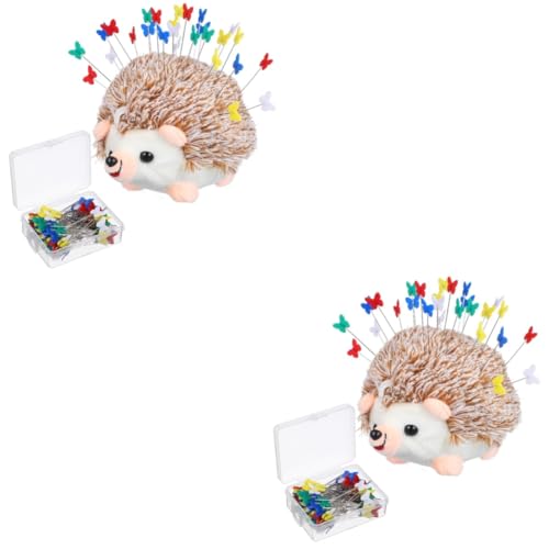 Angoily 2 Sätze Bunte Schmetterlingsnadel Quilt Stecknadeln Näh Fixierung Nähnadel Stecknadeln Für Bastelarbeiten Nähbedarf Kleine Nähnadel Nähnadeln Mit Farbigen 100 Stück * 2 von Angoily