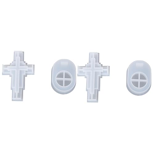 Angoily 2 Sätze Cross Candlestick Form LED kreuzen Hauskerzenformen alle Herstellung Gießform für Kerzenhalter Silikonform für Kerzen Antihaft-Ornamentform Kerzenhalterform Kieselgel Weiß Angoily 2 Sätze Cross Candlestick Form LED kreuzen Hauskerzenformen alle Herstellung Gießform für Kerzenhalter Silikonform für Kerzen Antihaft-Ornamentform Kerzenhalterform Kieselgel Weiß von Angoily