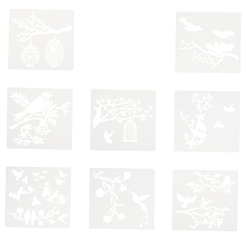 Angoily 2 Sätze DIY Malerei Schablonen für Wiederverwendbare Pet Vorlagen für Kreative Bastelprojekte pro Set für Wanddekoration und Scrapbooking Angoily 2 Sätze DIY Malerei Schablonen für Wiederverwendbare Pet Vorlagen für Kreative Bastelprojekte pro Set für Wanddekoration und Scrapbooking von Angoily