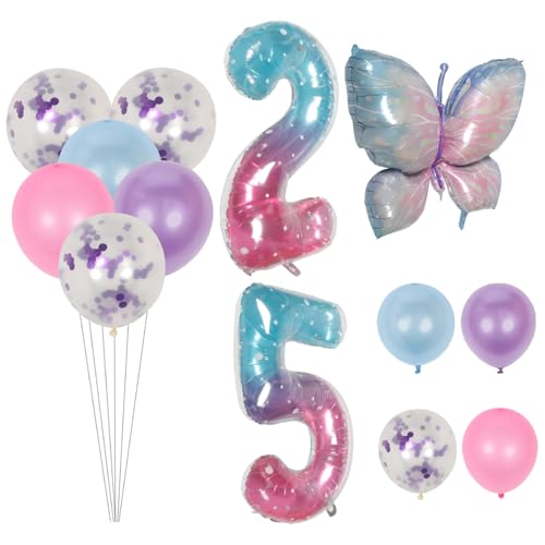 Angoily 2 Sätze Dekorativen Aluminiumfolienballons Pastellfarben für Geburtstagsfeiern für Kindergeburtstag und Feierlichkeiten mit Langlebigem Design Angoily 2 Sätze Dekorativen Aluminiumfolienballons Pastellfarben für Geburtstagsfeiern für Kindergeburtstag und Feierlichkeiten mit Langlebigem Design von Angoily