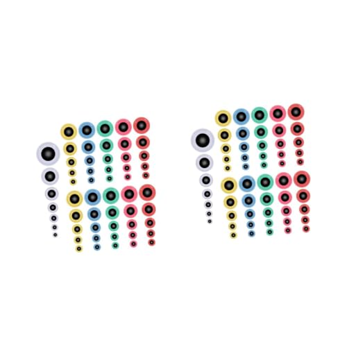 Angoily 2 Sätze Diy Augen Für Puppen Selbstklebende Bastelaugen Für Diy Und Dekoration Sicherheitsaugen Für Puppen Und Plüschtiere 200 Stück * 2 Angoily 2 Sätze Diy Augen Für Puppen Selbstklebende Bastelaugen Für Diy Und Dekoration Sicherheitsaugen Für Puppen Und Plüschtiere 200 Stück * 2 von Angoily