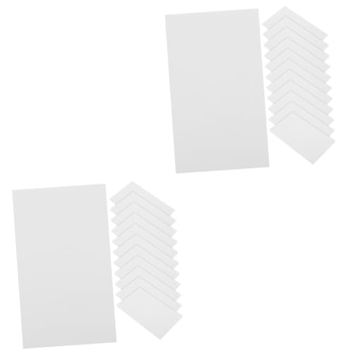 Angoily 2 Sätze Diy Blanko Karten Notizkarten Für Schule Büro Und Bastelprojekte Weiße Karteikarten Für Kreative Gestaltung Und Notizen Für Flashcards Und Memo Karten 200 Stück * 2 von Angoily