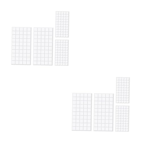Angoily 2 Sätze Doppelseitige Klebepunkte Klebstoff Doppelseitiges Klebeband Dot -aufkleber Punktaufkleber Verpackung Luftballon-klebepunkte Polyester Transparent 200 Stück * 2 Angoily 2 Sätze Doppelseitige Klebepunkte Klebstoff Doppelseitiges Klebeband Dot -aufkleber Punktaufkleber Verpackung Luftballon-klebepunkte Polyester Transparent 200 Stück * 2 von Angoily
