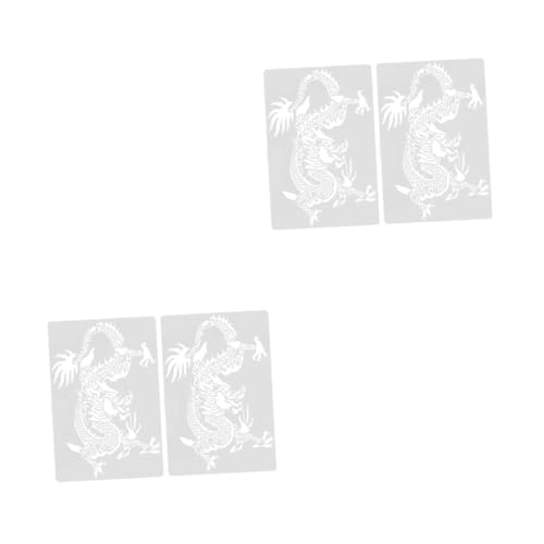 Angoily 2 Sätze Drachen Malvorlagen Diy Schablonen Für Dekorative Malvorlagen Für Verschiedene Kunstmedien Kreativen Fähigkeiten Und Künstlerischen Entwicklung 2 Stücke * 2 Angoily 2 Sätze Drachen Malvorlagen Diy Schablonen Für Dekorative Malvorlagen Für Verschiedene Kunstmedien Kreativen Fähigkeiten Und Künstlerischen Entwicklung 2 Stücke * 2 von Angoily