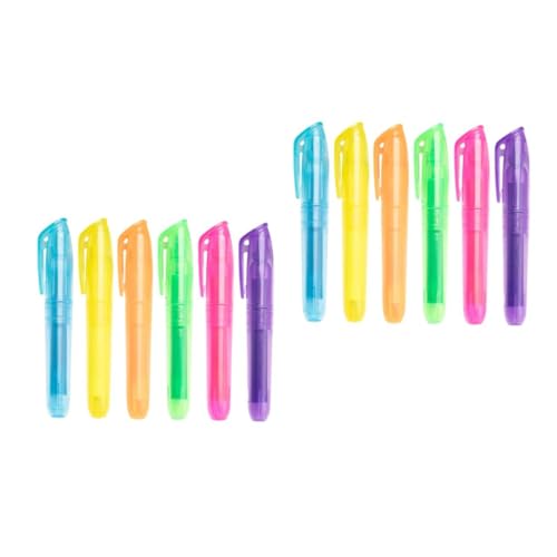 Angoily 2 Sätze Farbige Markierungen Schreibwaren Textmarker Marker Pastell-textmarker Lesezeichen Tragbarer Scrapbook-marker Praktischer Buchmarker Plastik 6 Stücke * 2 Angoily 2 Sätze Farbige Markierungen Schreibwaren Textmarker Marker Pastell-textmarker Lesezeichen Tragbarer Scrapbook-marker Praktischer Buchmarker Plastik 6 Stücke * 2 von Angoily