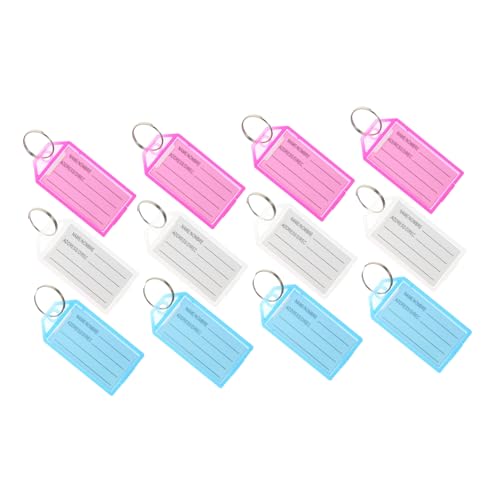 Angoily 2 Sätze Farbige Schlüsselanhänger Klassifizierte Id Tags Für Schlüssel Gepäck Robuste Rostfreie Etiketten Für Hotels Fitnessstudios Schließfächer 30 Stück * 2 von Angoily