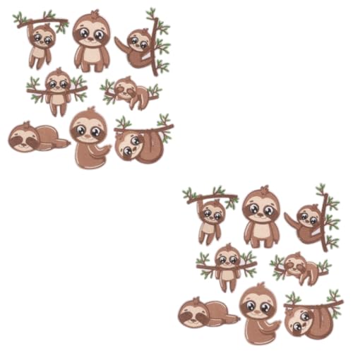 Angoily 2 Sätze Faultier-patch Flicken Für Kleidung Gestickte Applikationen Name Hallo Flecken Flicken Für Bekleidung Patch Gestickte Anwendung Faultier-patches Lustig Banner 8 Stücke * 2 Angoily 2 Sätze Faultier-patch Flicken Für Kleidung Gestickte Applikationen Name Hallo Flecken Flicken Für Bekleidung Patch Gestickte Anwendung Faultier-patches Lustig Banner 8 Stücke * 2 von Angoily